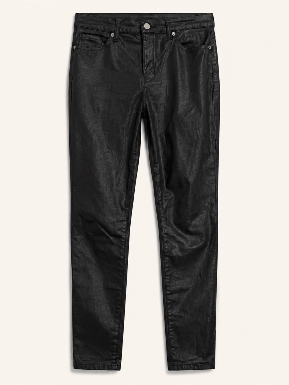 Banana Republic Black High-Rise Skinny Jeans